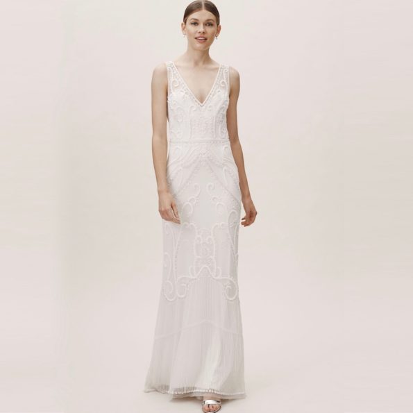 Beaded 1920s Inspired Wedding Gown | Sorrento