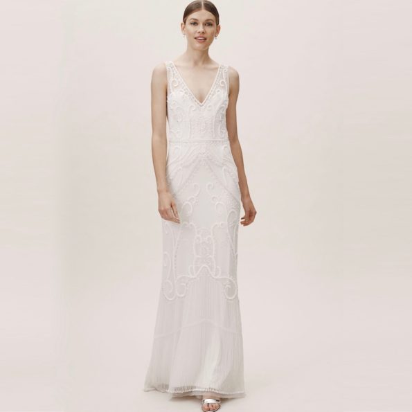 Beaded 1920s Inspired Wedding Gown | Sorrento