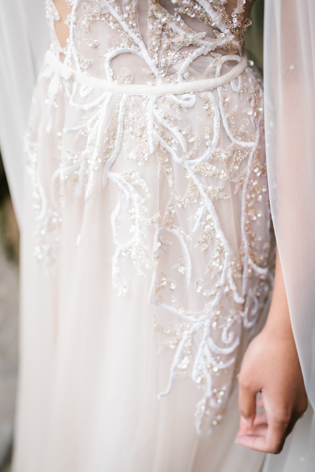 Berta Wedding Dress Detail