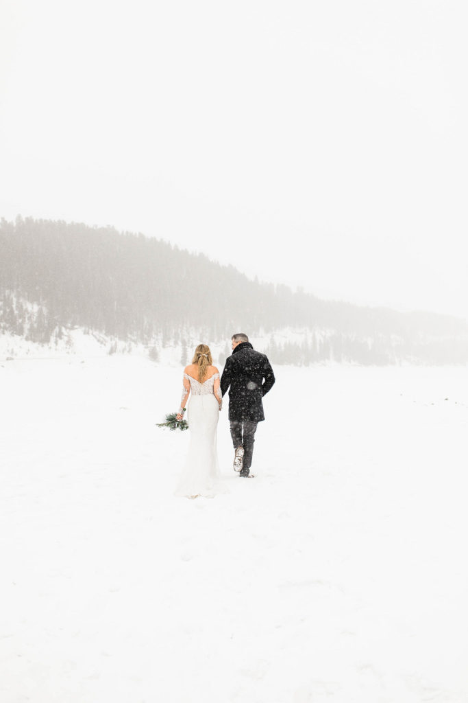 Blizzard Elopement Colorado