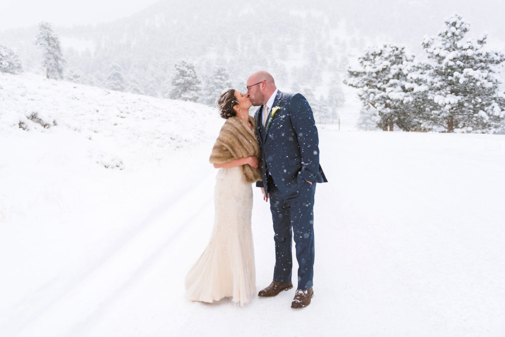 Blizzard Wedding Winter Wedding National Park