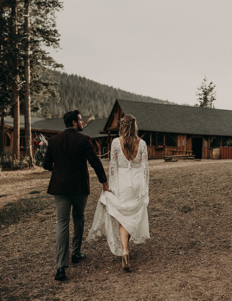 Vintage Mountain Cabin Wedding