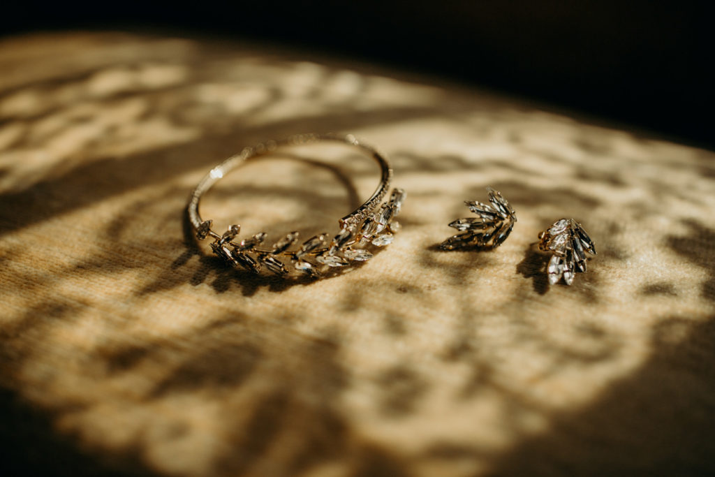 Bridal Accessories | Vintage California Winter Wedding