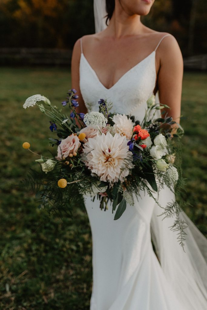 Bridal Bouquet Rustic Barn Wedding