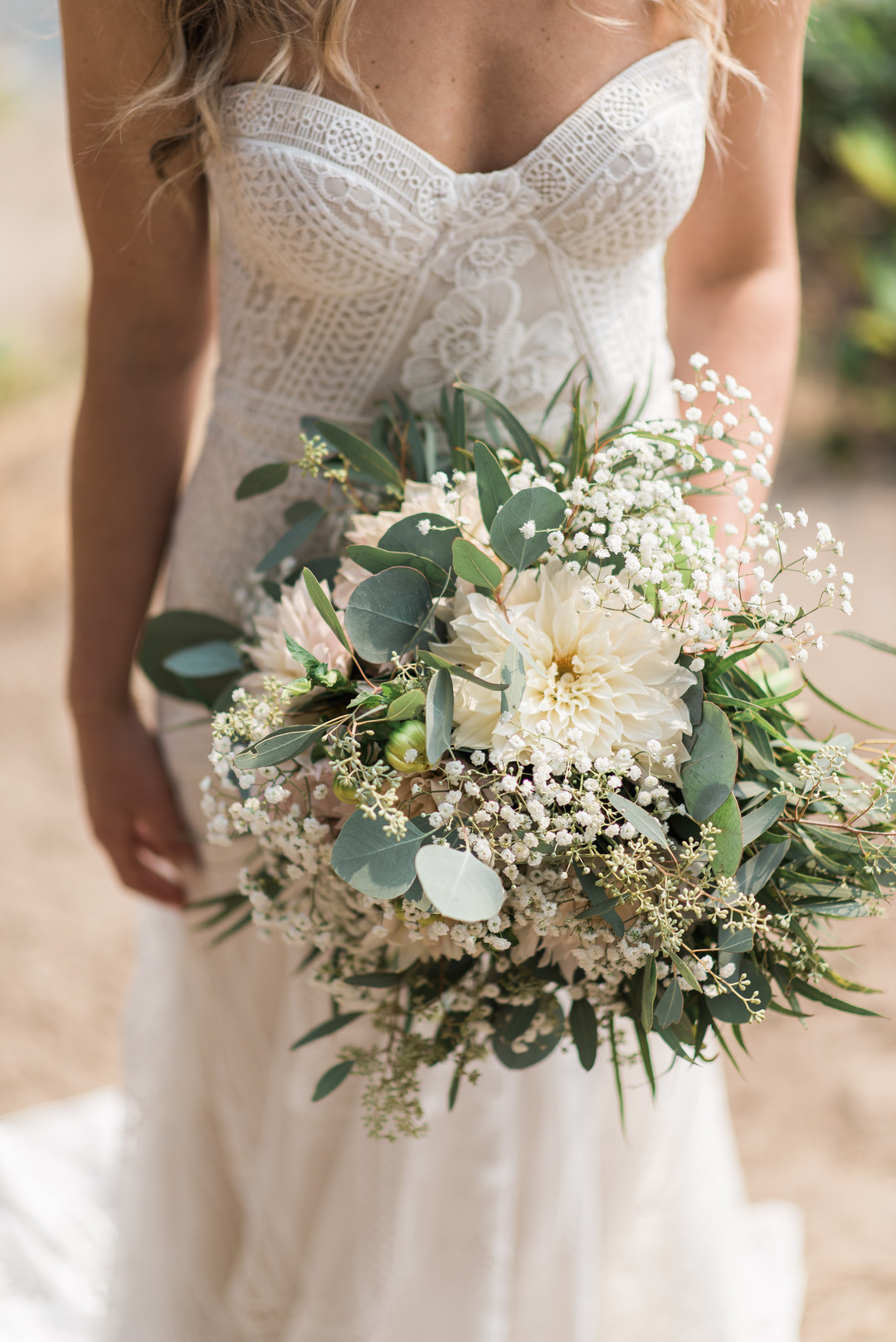 Bridal Bouquet | Vintage Boho Summer Wedding