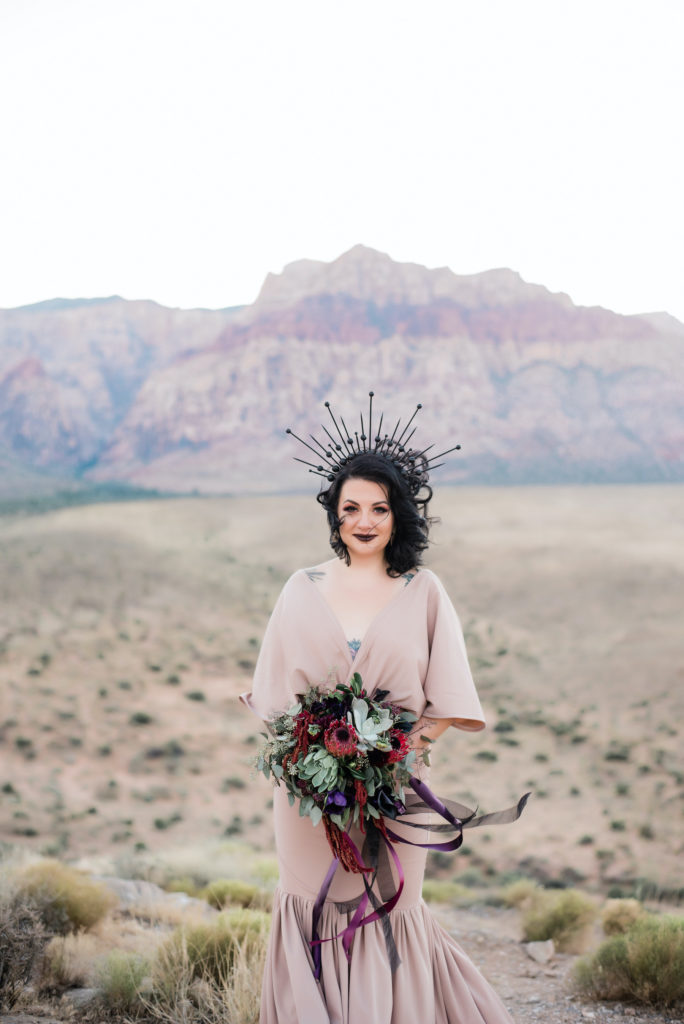 Bridal Crown | Red Rock Canyon Elopement