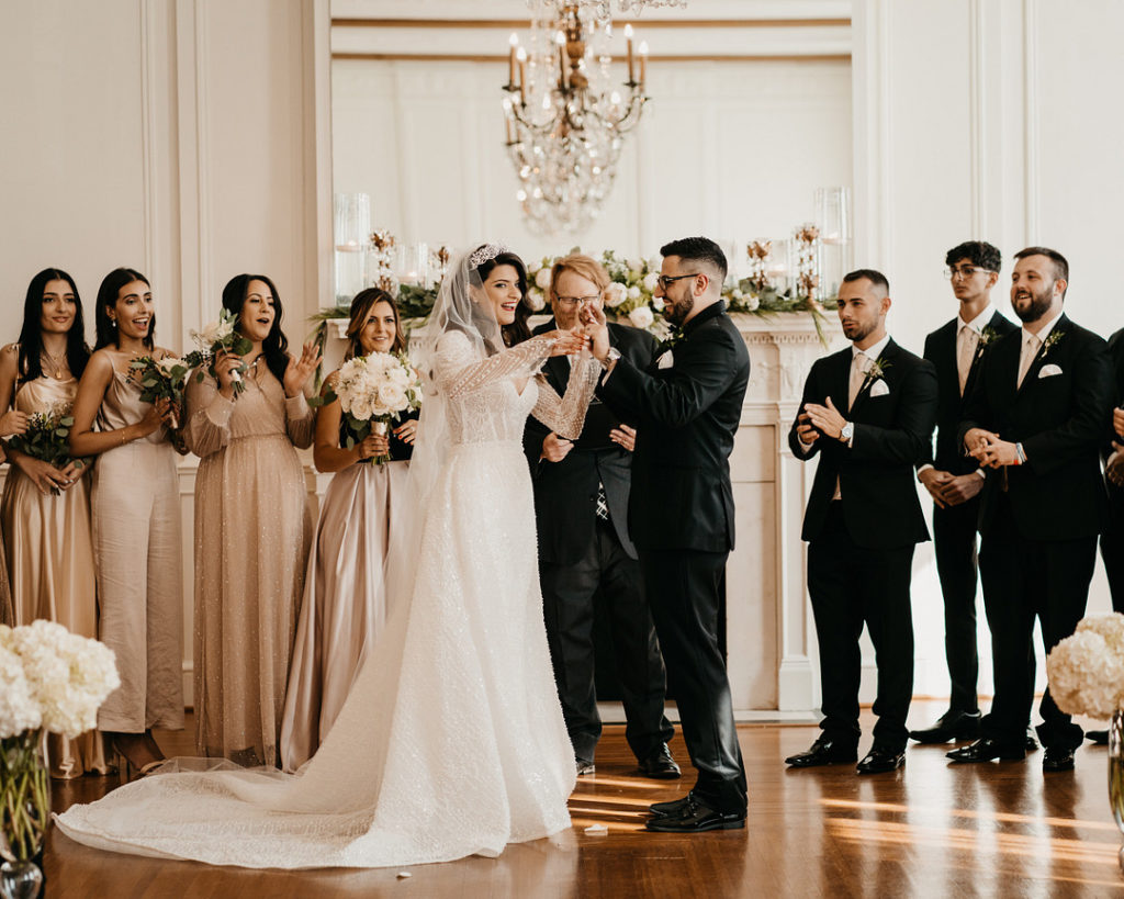 Bridal Party | Elegant Hotel Wedding
