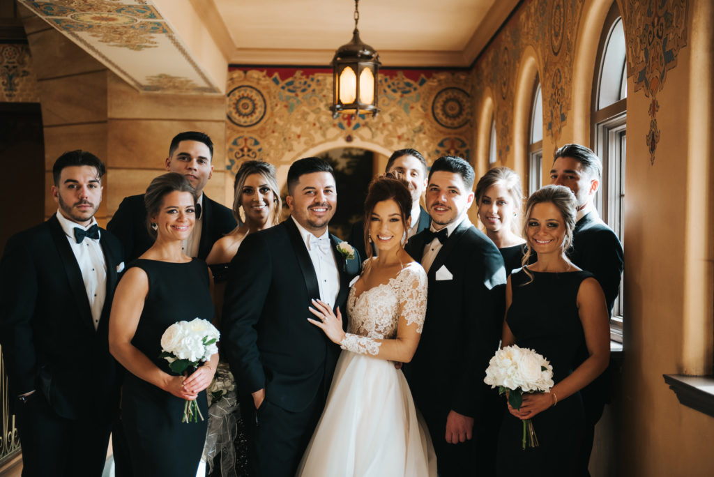 Bridal Party | Elegant Vintage Country Club Wedding