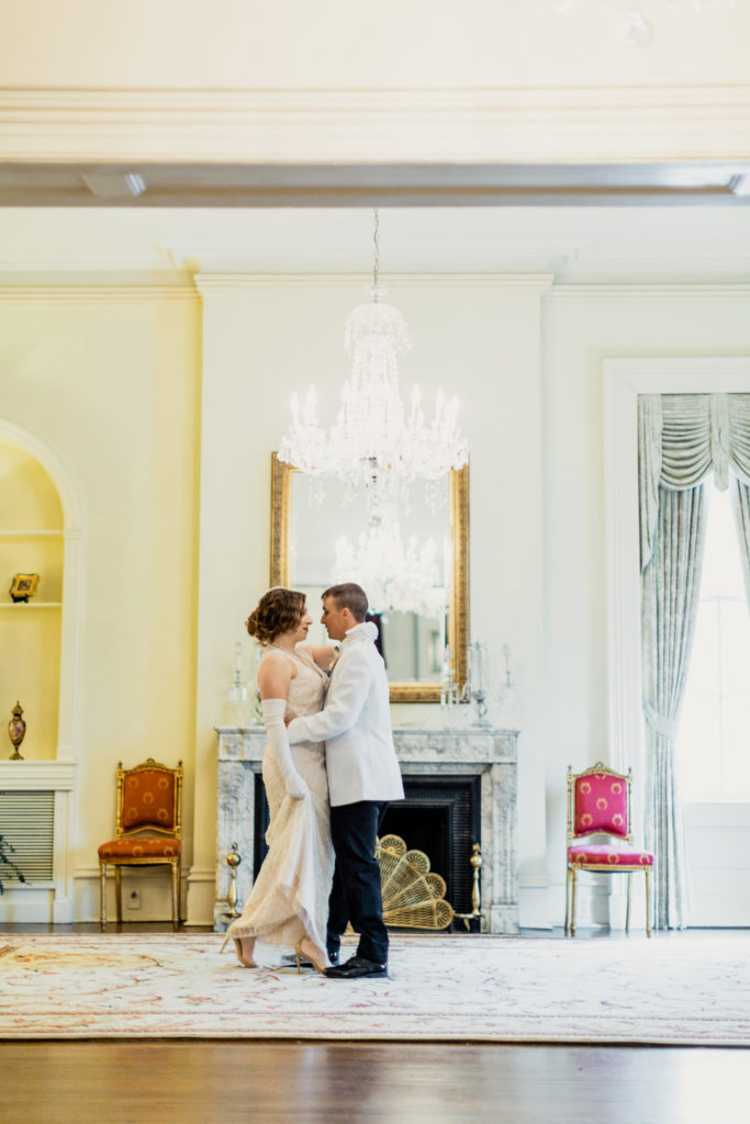 Bride + Groom | 1920s Inspired Vow Renewal