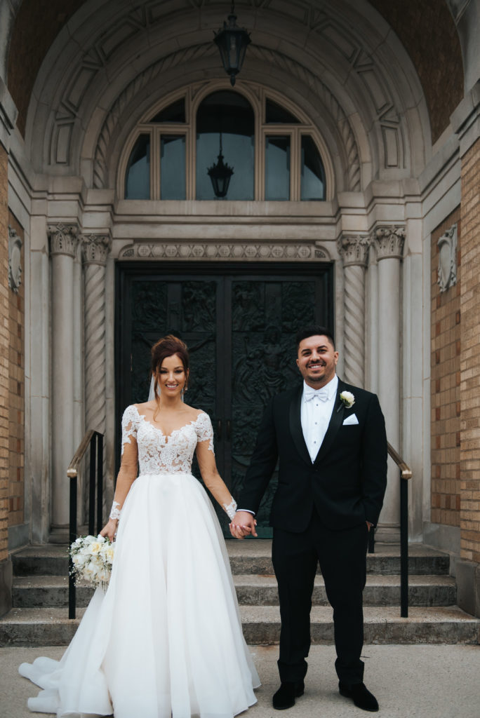 Bride + Groom | Elegant Vintage Country Club Wedding