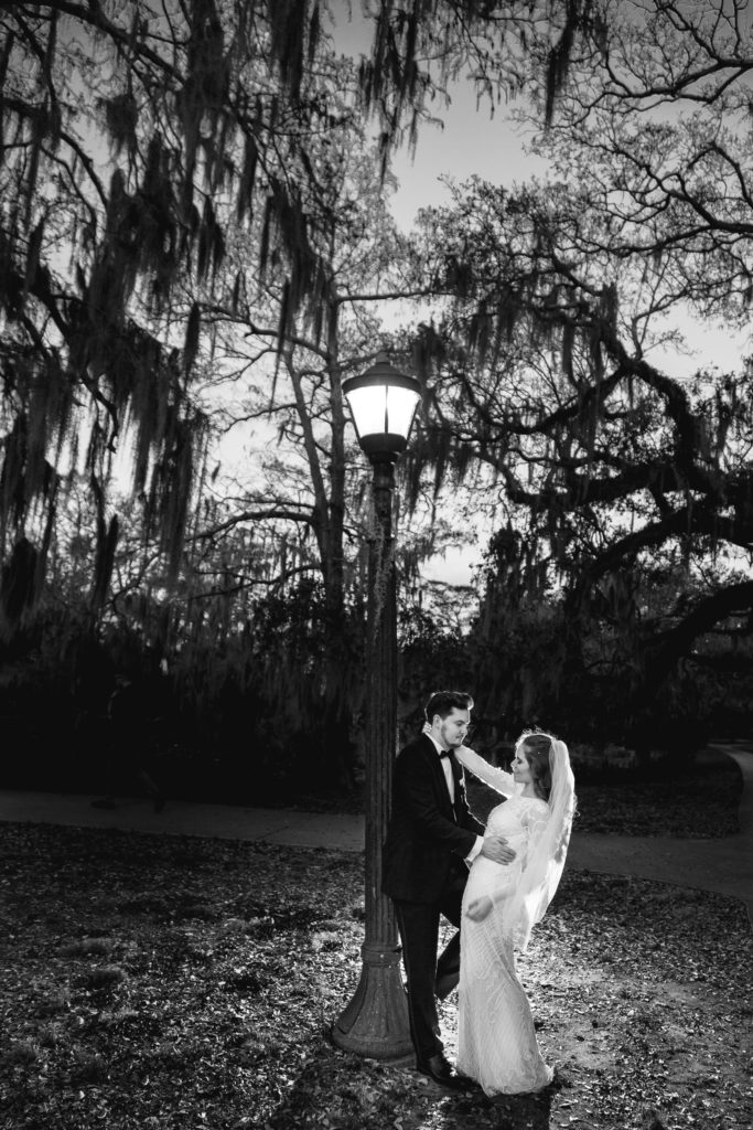 Bride and Groom New Orleans Wedding