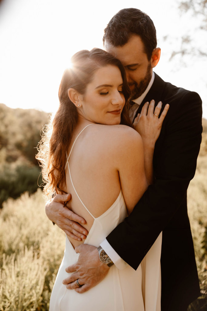 Bride and Groom Texas Elopement