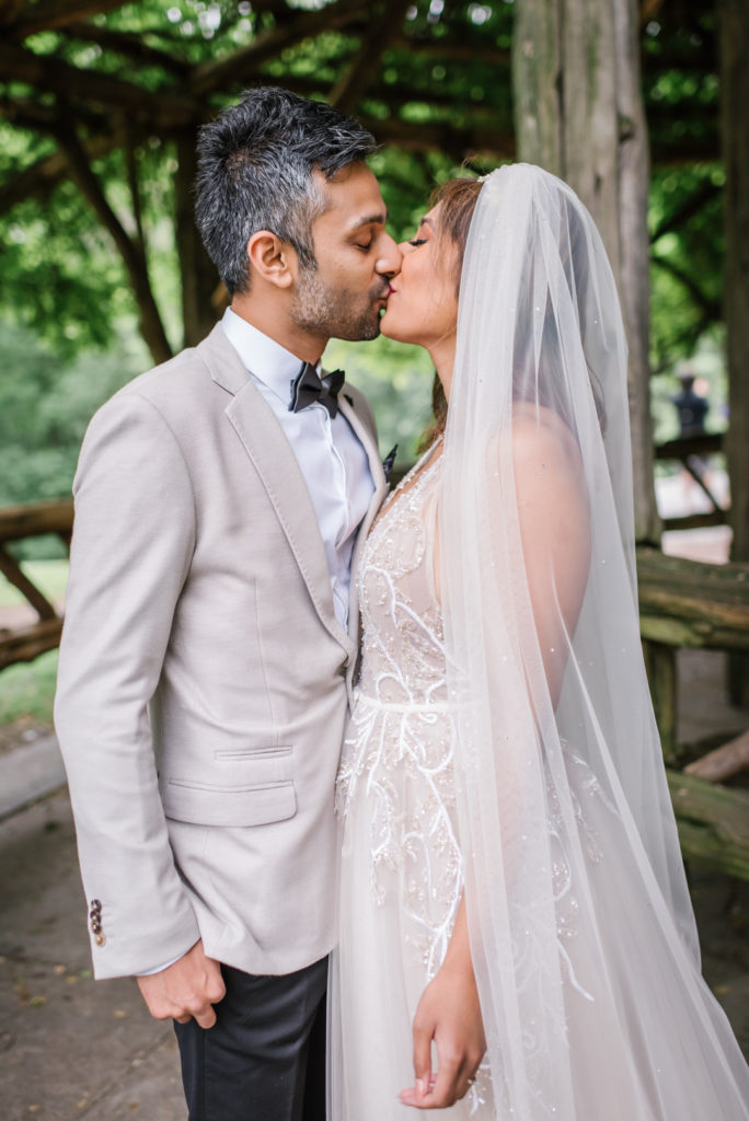 Bride and Groom NYC Elopement