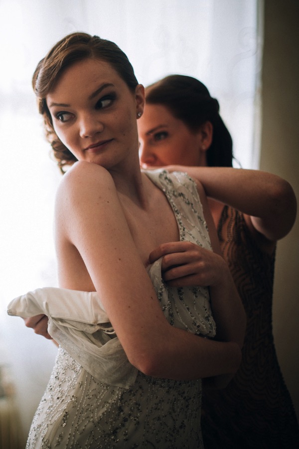 Bride Getting Ready | Italian Elopement
