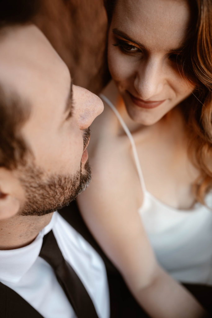 Bride + Groom Sunrise Elopement