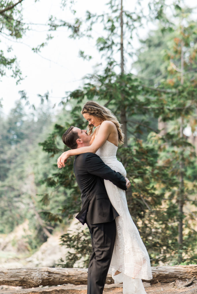 Bride + Groom | Vintage Boho Summer Wedding