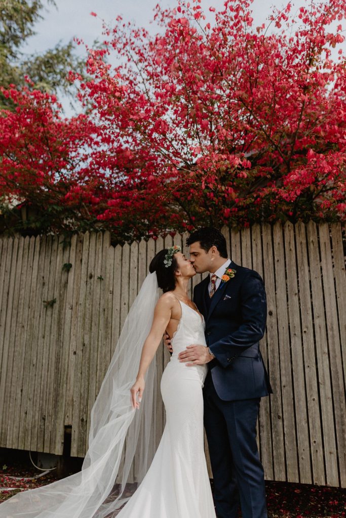 Bride + Groom Vintage Farm Wedding