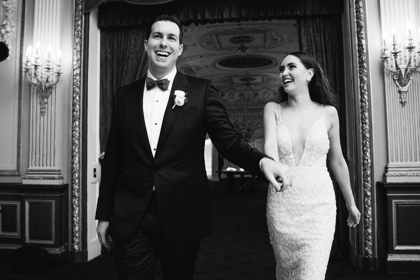 Bride + Groom | Vintage Style NYC Wedding