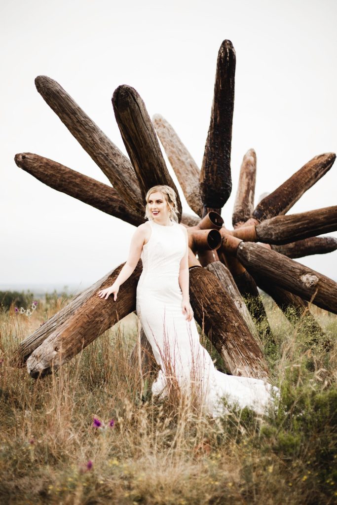 Bride | Rustic Autumn Texas Ranch Wedding