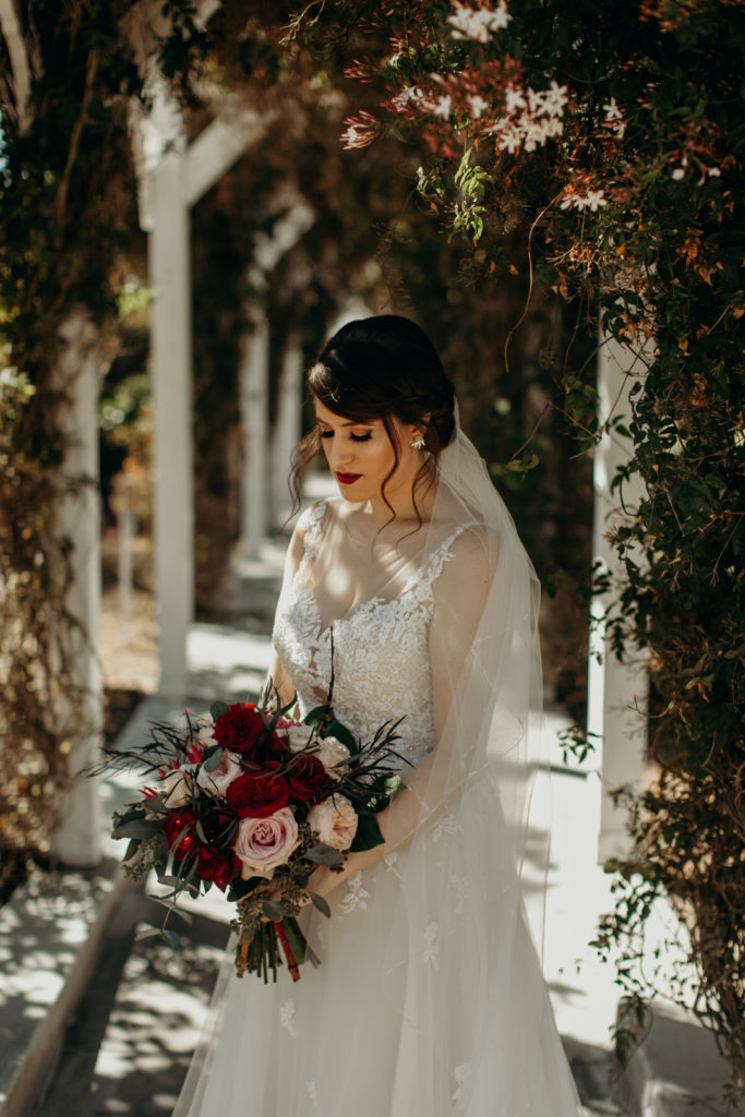 Bride | Vintage California Winter Wedding