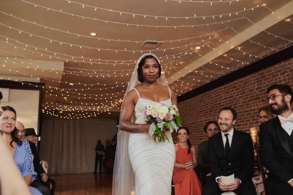 Bride Walking Down The Aisle