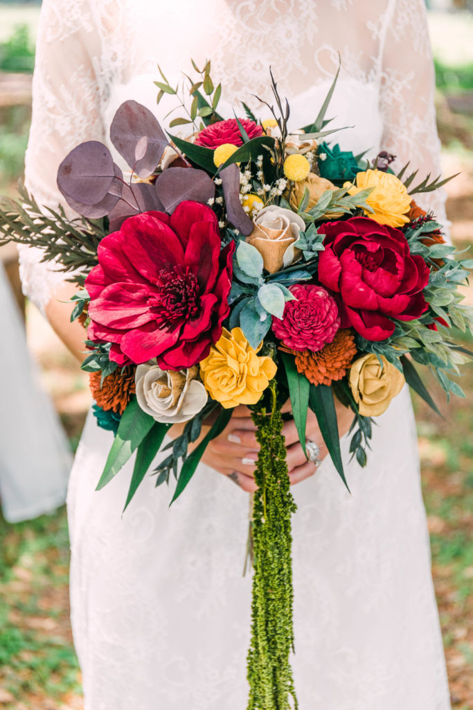 Bright Bridal Bouquet