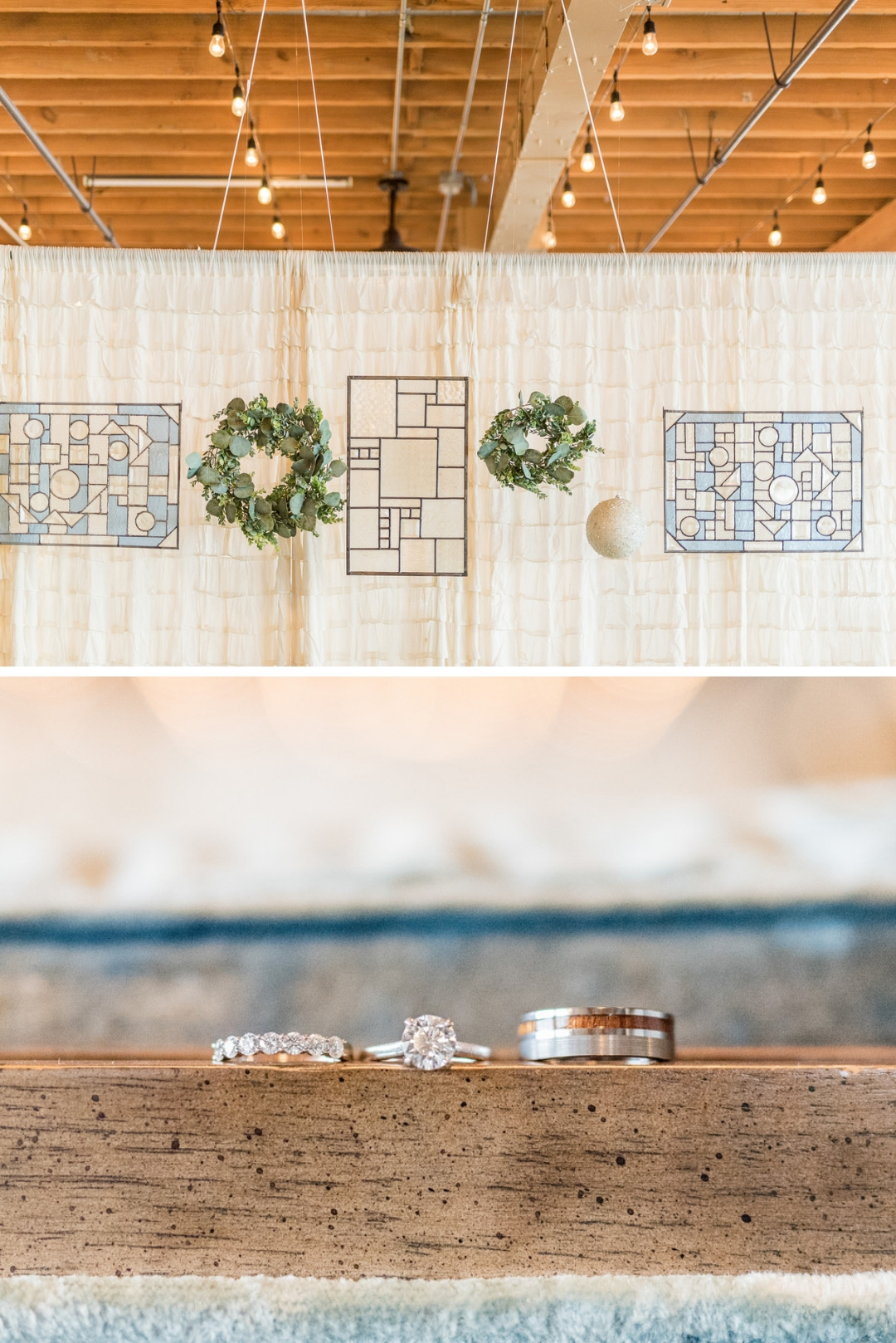 Bright Industrial Vintage Wedding