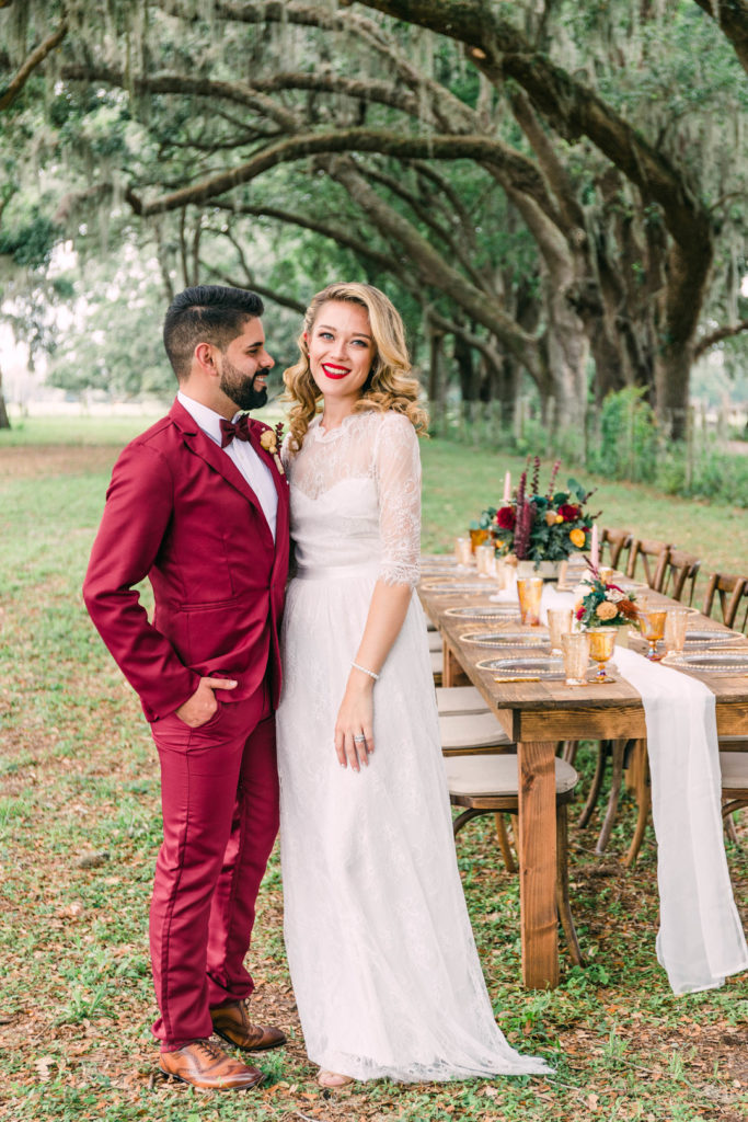 Bright Rustic Vintage Wedding