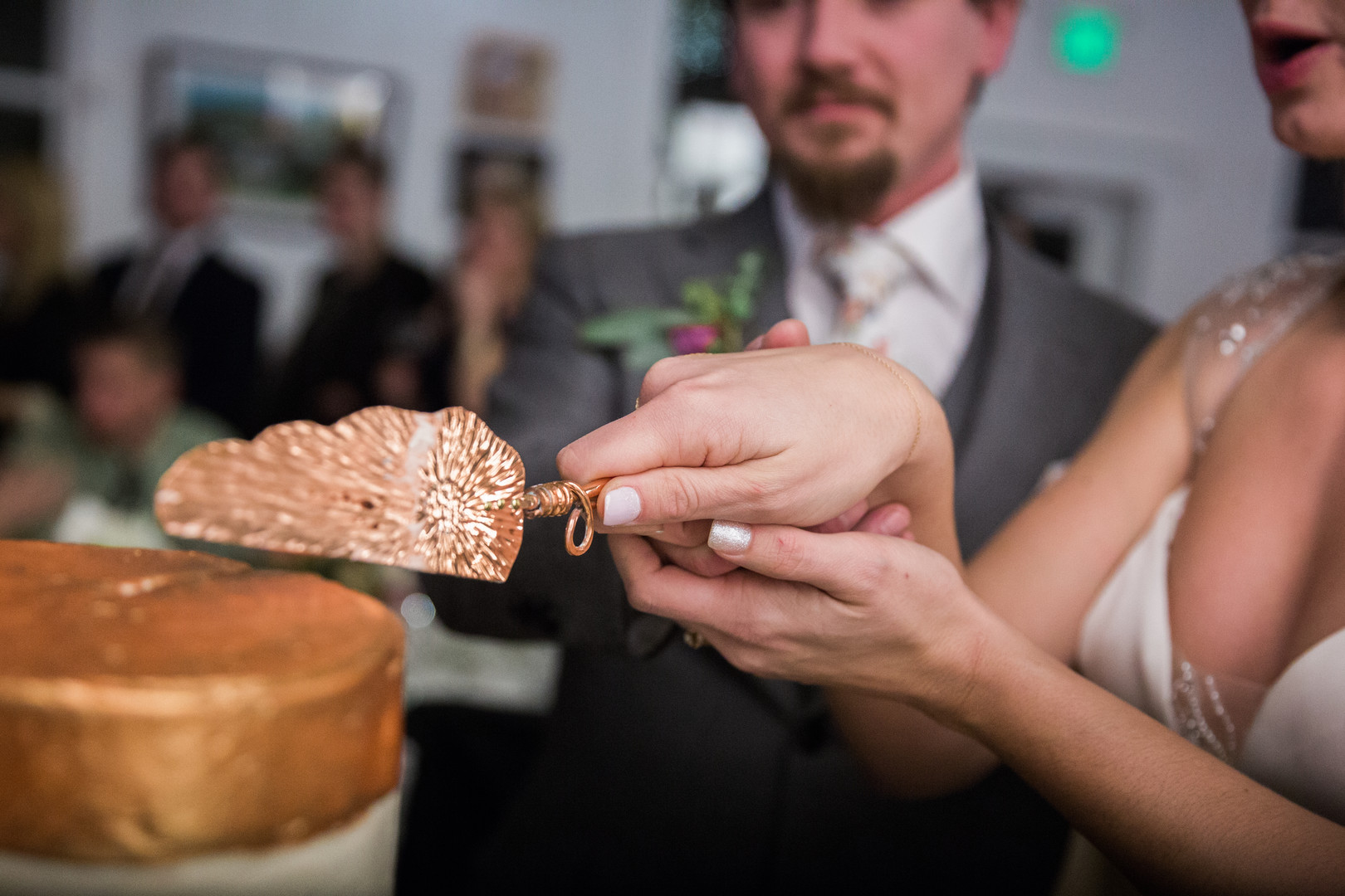 Cake Cutting | DIY Wedding Denver