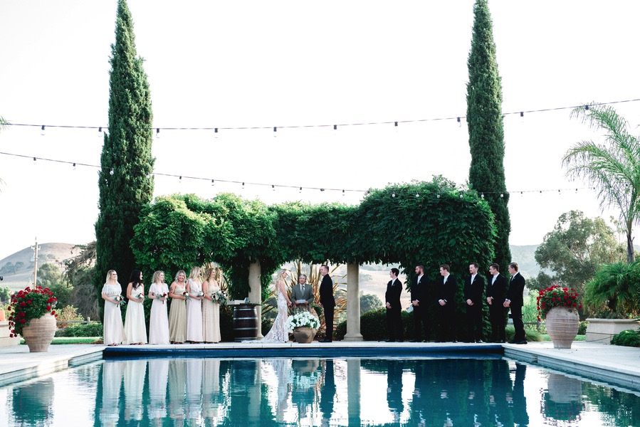 California Boho Glam Wedding