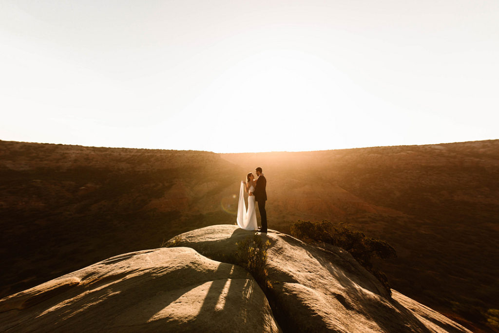 Canyon Elopement at Sunrise