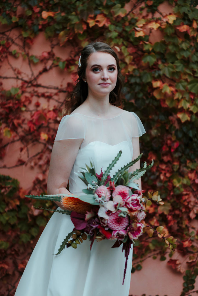 Cap Sleeve Bridal Gown