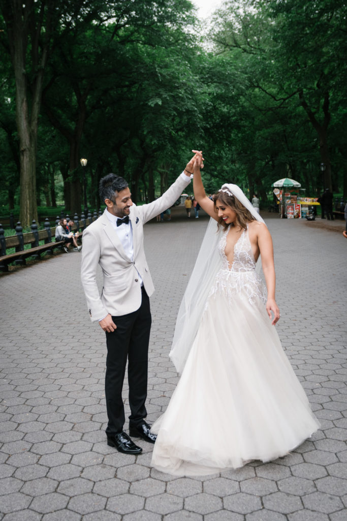 Central Park Elopement Wedding