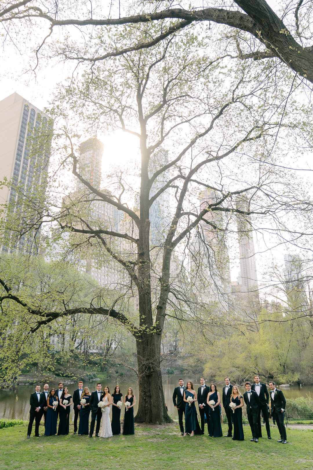 Central Park Wedding Party | NYC Vintage Wedding