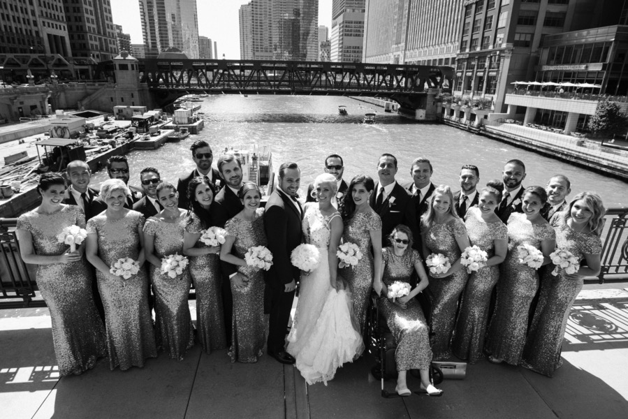 Chicago River Bridal Party