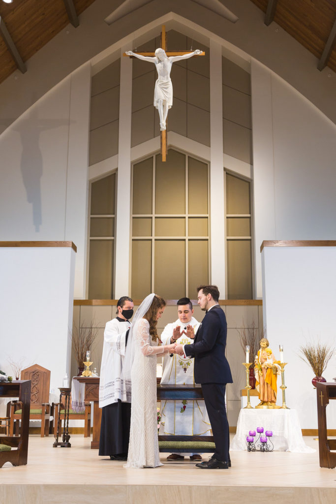 Church Ceremony Vintage Style New Orleans Wedding