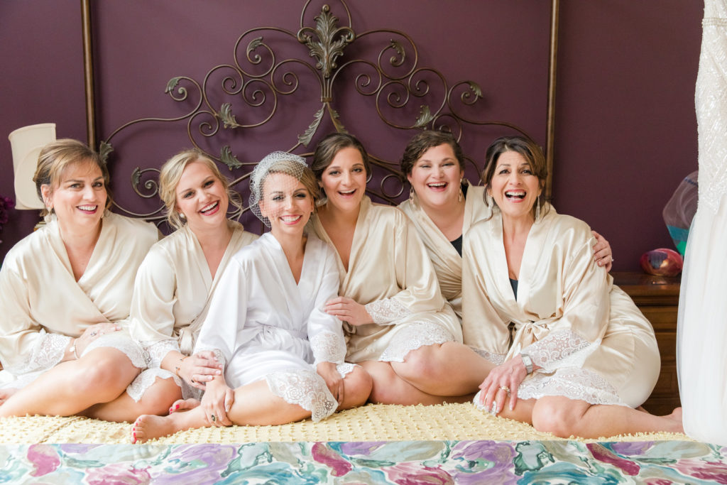 Classic Vintage Inspired Wedding Bridesmaids