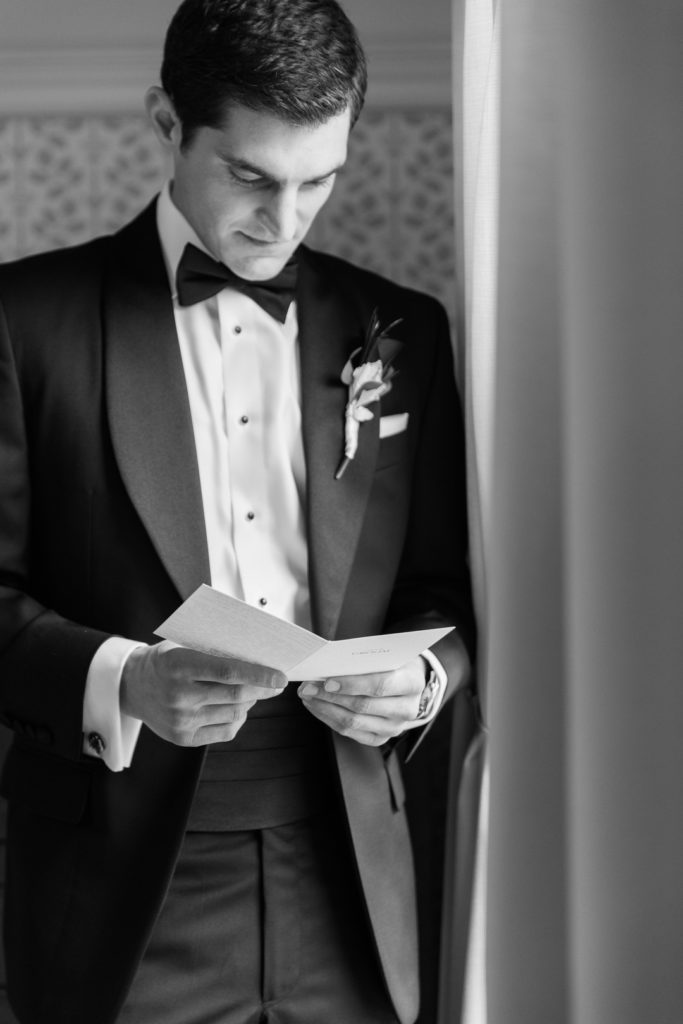 Classic Vintage Wedding Groom