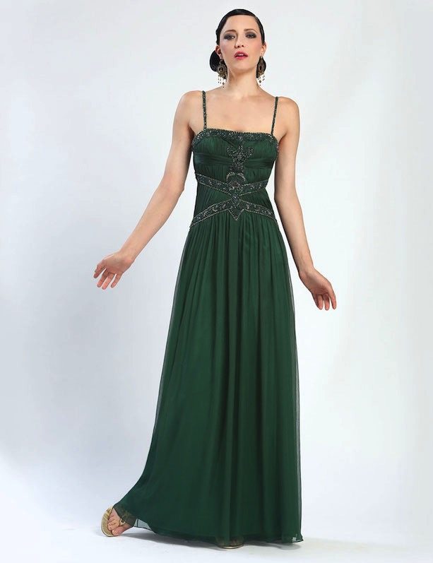 green gown