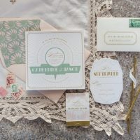 Deco Wedding Invites