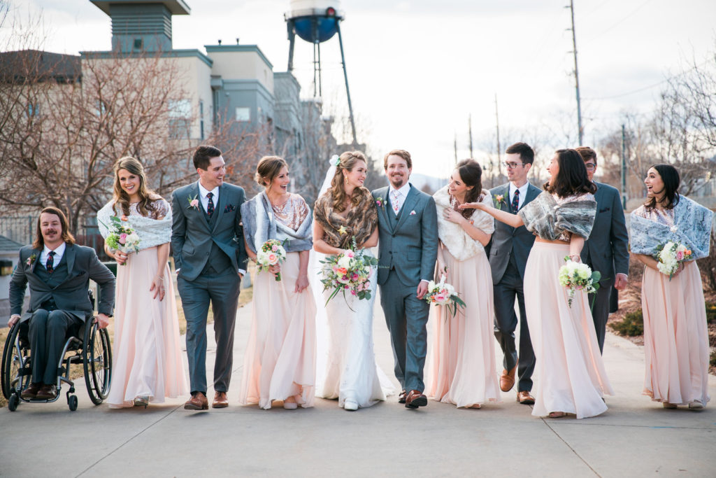 DIY Denver Wedding Bridal Party