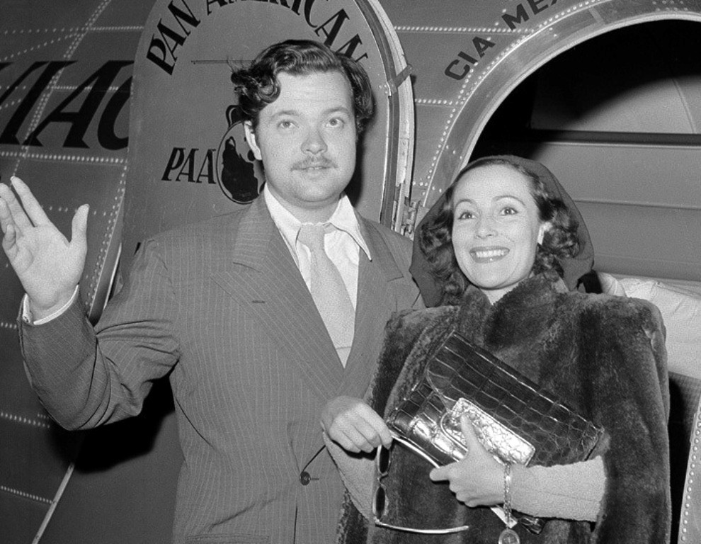 Orson Welles and Dolores Del Rio