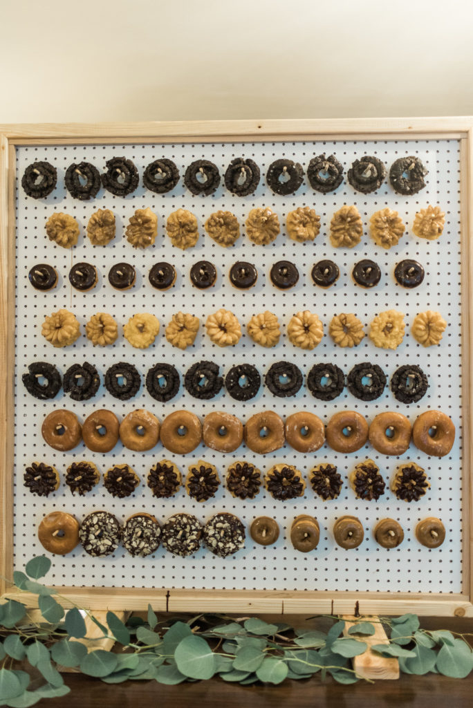 Donut Wall Wedding