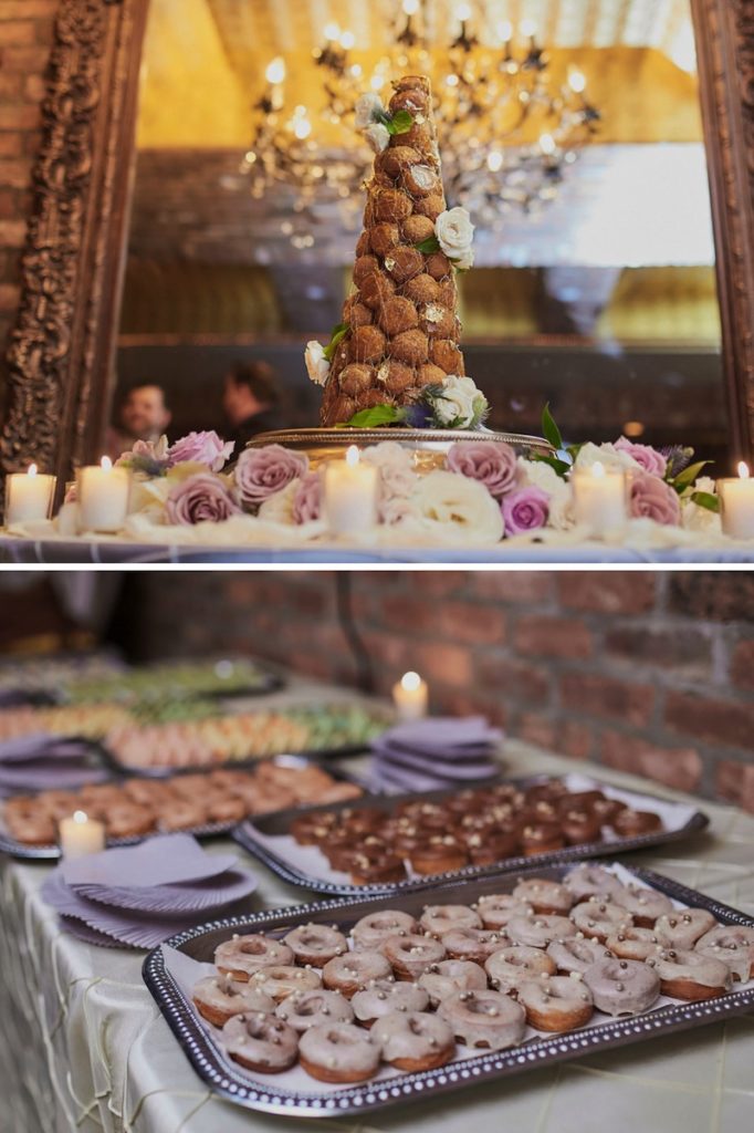 Donut Wedding Cake | 1920s Brooklyn Wedding