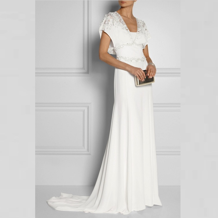 Draped Floral 1930s Wedding Gown | Temperley London | Deco Shop