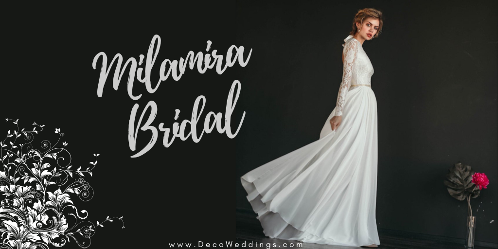 Ethereal Vintage Inspired Wedding Gowns | Milamira Bridal