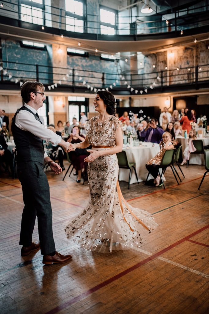 First Dance Vintage DIY Autumn Wedding