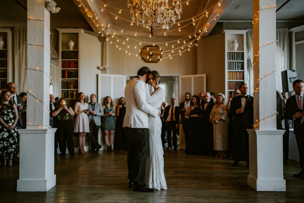 First Dance | Vintage Industrial NYC Wedding