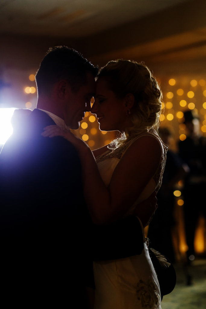 First Dance | Vintage Movie Theater Wedding