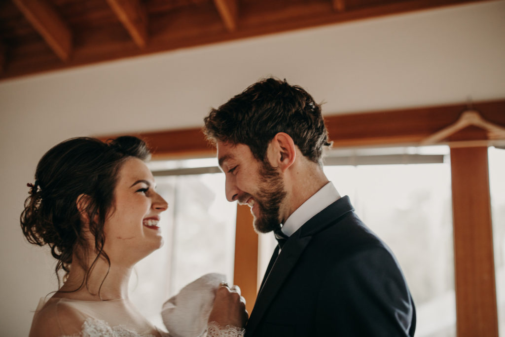 First Look DIY Wedding | Austin, Texas